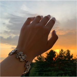 J. Crew Jewelry - J . Crew Embellished Glass Bracelet J. Crew Jewelry - J . Crew Embellished Glass Bracelet